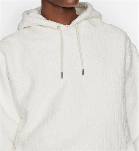 Dior Oblique Hooded Sweatshirt, Relaxed Fit Off